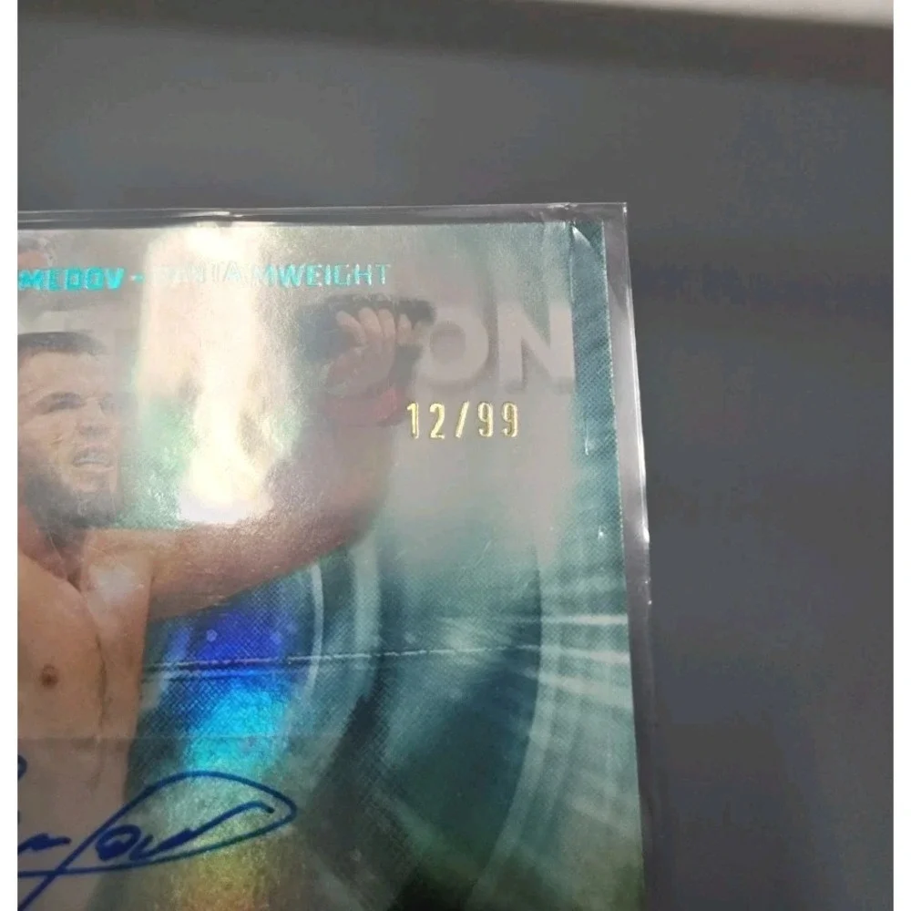 2026 Topps Stadium Club UFC Umar Nurmagomedov Concentration Auto /99 CNA-UN